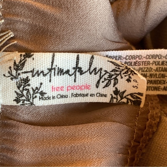 Free People Intimately HBD Lace Satin Bodysuit - Picture 7 of 9